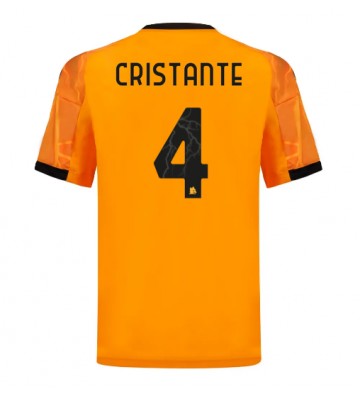 AS Roma Bryan Cristante #4 Udebanetrøje 2025-26 Kortærmet